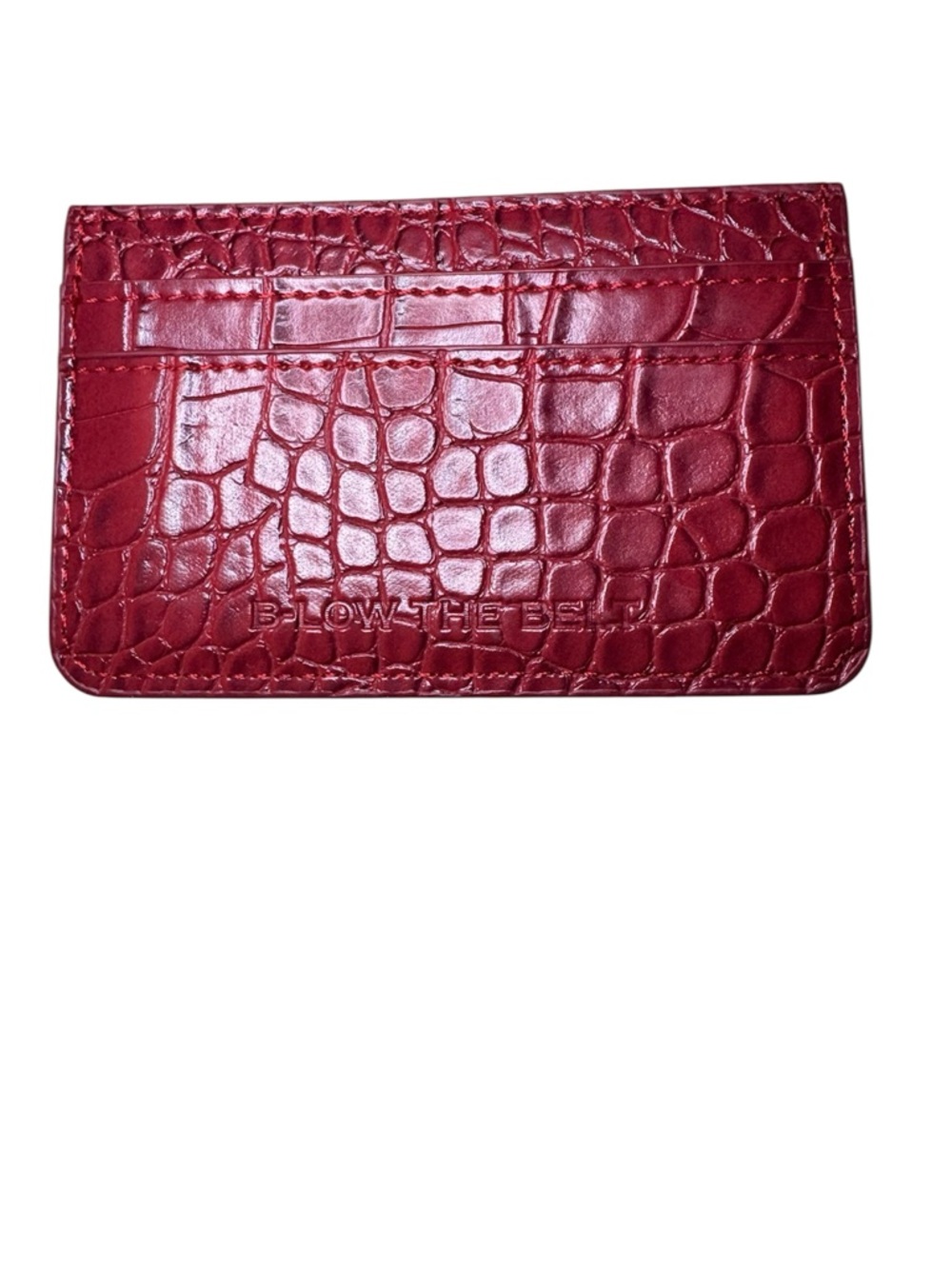 B-Low The Belt Faux Croc
Card Holder with Zipper